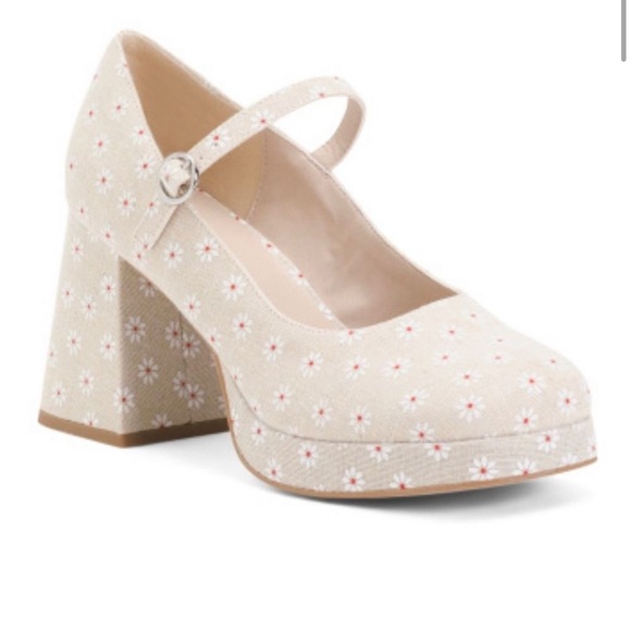 Sold NWT MAIDDEN GIRL CRAZY DAYSI STYLE MARY JANE PLATFORM FLORAL PRINT SIZE 9 - Picture 1 of 14